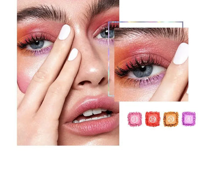 POPFEEL 40 Colors Matte Eyeshadow Palette Nude Pearlescent Eye Shadow Makeup High Pigmented Long Lasting Gifts For Women