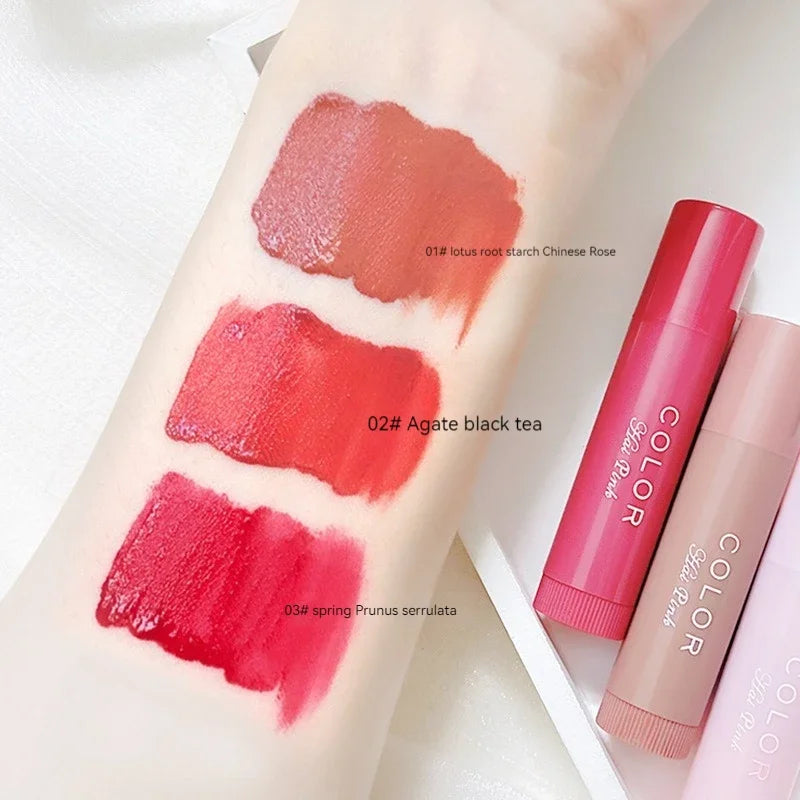 Lip Balm Moisturizing Anti-dry Lip Balm Anti-cracking Lipstick Colored Lip Tint Easy To Carry Makeup Lip Care Cosmetics