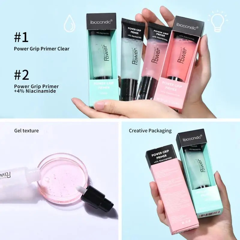 Power GripPrimer Gel 24ml Based Hydrating Face Primer For Smoothing Skin Gripping Makeup Invisible Pore Colorless Primes