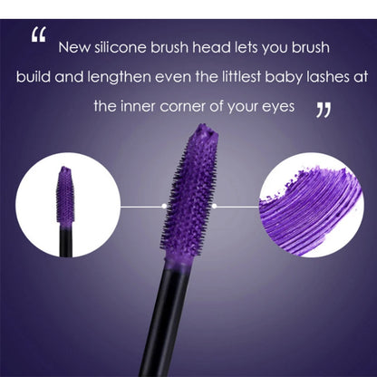 Maxfine 5d Three-dimensional Mascara Purple Blue White Multi-color Mascara Base Long-lasting Non-smudge Long-lasting Curling Shaping Mas