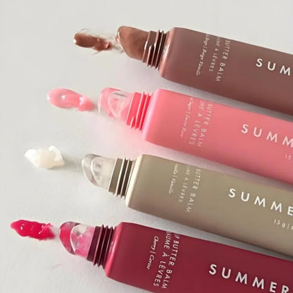 Summer Lip Balm Moisturizing Care Lip Balm Smoothing Lip Lines Lasting Nourishment Women Daily 8 Colors  Natural Soft Makeup