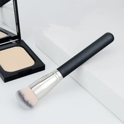 MOONBIFFY Flawless Foundation Brush Concealer Brushes Bottom Makeup Brush Oblique Head Matte Makeup Without Trace Single Make Up Tools