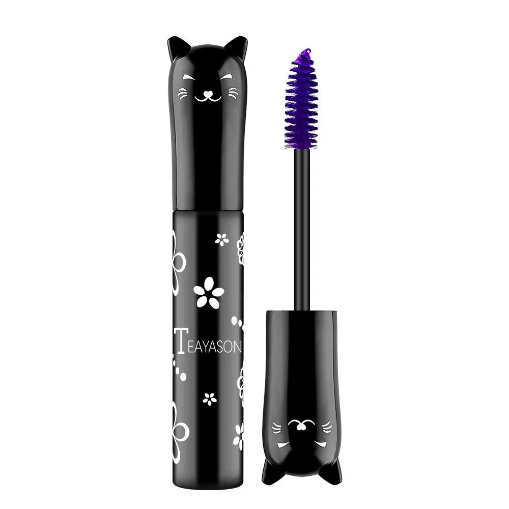 Waterproof Fast Dry Mascara Curls Extension Non-smudge Mascara Blue Pink Purple Black White Coffee Ink Mascara