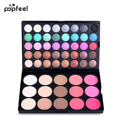 Pro Multi-Function Makeup Gift Kit Set Box Full Women Waterproof Eyeshadow Pallete Make Up Shadow Blush Bronzer Contour Palette