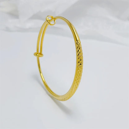 Women's Hand Bracelet Stainless Steel Gold Color Cuff Bangles Adjustable Wristband Trendy Jewelry Accessories