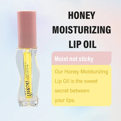 eelhoe Honey Infused Hydrating Lip Oil Lip Balm Hydrating Lip Balm For Lip Care Moisturizing Clear Lip Oil Liquid Lipstick