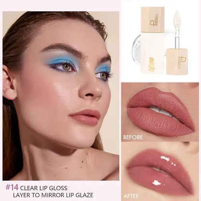 Matte Lip Gloss Long-lasting Waterproof Non-stick Cup Lip Glaze Sexy Waterproof Liquid Lipstick Lip Makeup.