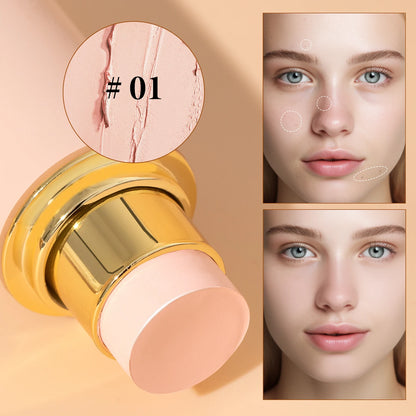 High-End Makeup Pro Foundation Stick, Moisturizing Portable Waterproof Long-Lasting Facial Base Makeup For Natural Flawless Skin