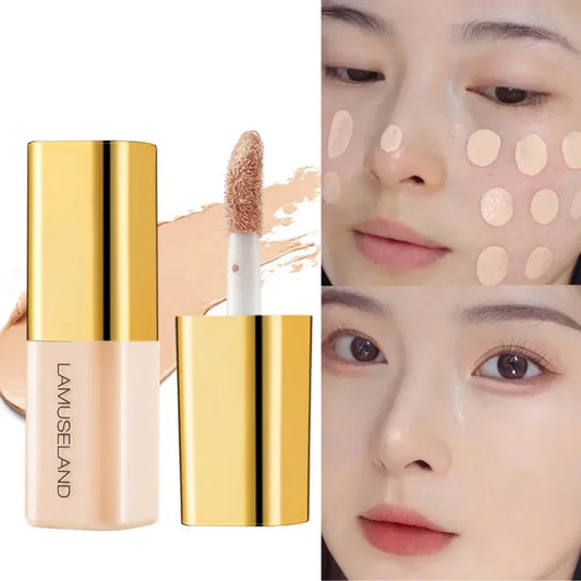 Mini Moisturize Liquid Concealer Full Coverage Oil Control Invisible Pores Dark Circles Freckle Foundation Face Makeup Cosmetics