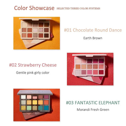 15 Colors Eyeshadow Palette Matte Glitter Eyeshadow Shiny Long Lasting Eye Shadow Pallet Eyes Make Up Palette Cosmetics.