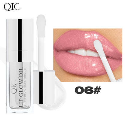 Color Changing Lip Oil Color Change Effect Moisturizing Transparent Plumping Lip Oil Tinted for Lip Care and Dry Lips