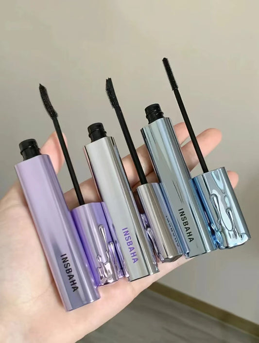 INSBAHA Mascara Eyeblack Three-dimensional Curly Slender Natural Waterproof Sweat Resistant Long-lasting Plump And Dense