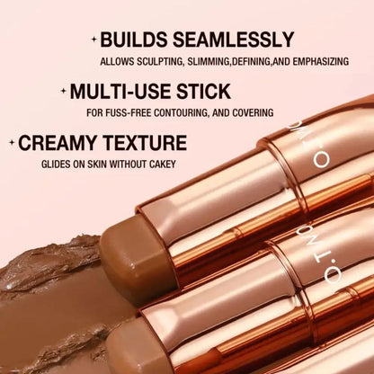 O TWO O Contour Stick Cream Long-wear Lightweight Brighten Pen Contouring Concealer Sculpt Face Stick Bronzer Makeup Easy t V0L7