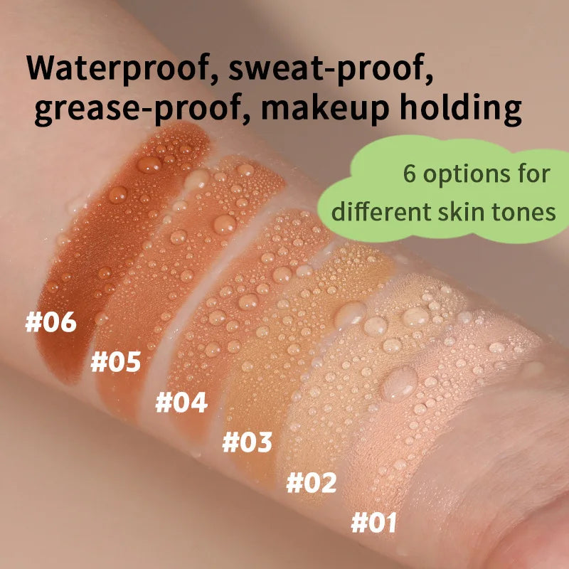 Maxfine Concealer Stick Waterproof Moisturizing Lasting Natural Brighten Fashion Multi-functional Foundation Stick 8.5g