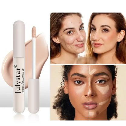 Julystar High Coverage Concealer Waterproof Moisturizing Contour Cover Face Acne Marks Concealer Sticks Long Lasting Makeup Cosmetics