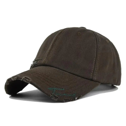 Purple Pleated Baseball cap New 2023 Flat Tongue Hat Small Face Wide brim Versatile Sunscreen Baseball cap for Men and Women