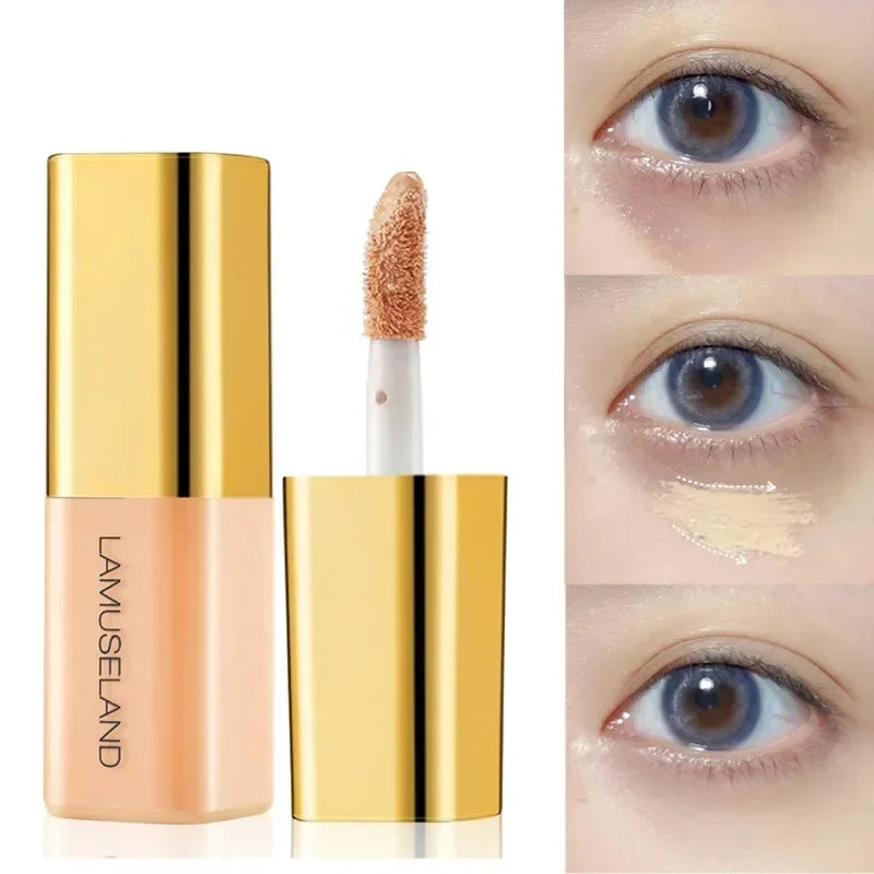 Mini Moisturize Liquid Concealer Full Coverage Oil Control Invisible Pores Dark Circles Freckle Foundation Face Makeup Cosmetics