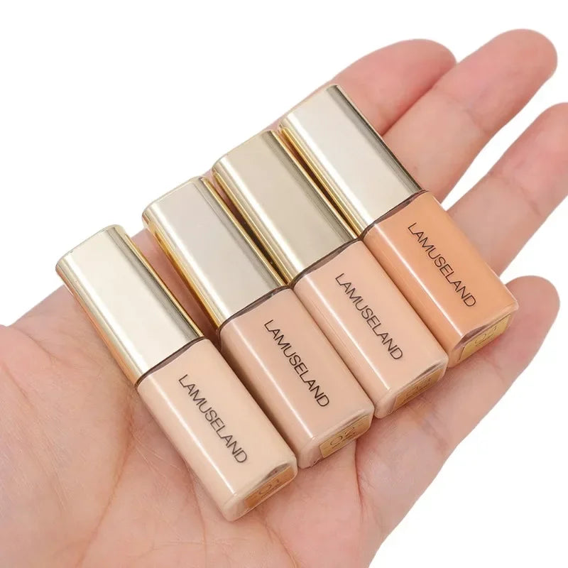 Mini Moisturize Liquid Concealer Full Coverage Oil Control Invisible Pores Dark Circles Freckle Foundation Face Makeup Cosmetics