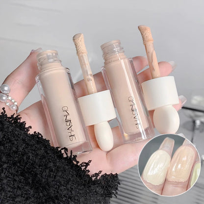 Moisturizing Liquid Contouring Concealer Cream Makeup Waterproof Lasting Cover Acne Dark Circles Foundation Face Korean Cosmetic