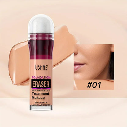 Concealer Sponge Head Full-effect Concealer Clear Moisturizing Brightening Delicate Natural Lasting Makeup Cosmetics