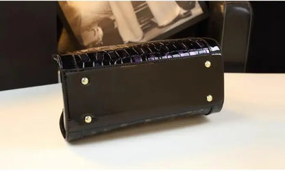 Luxury Fashion Genuine Leather Women's Bag Cross body Portable Large Handbags New Lady Shoulder Dumpling Bags Stone Pattern