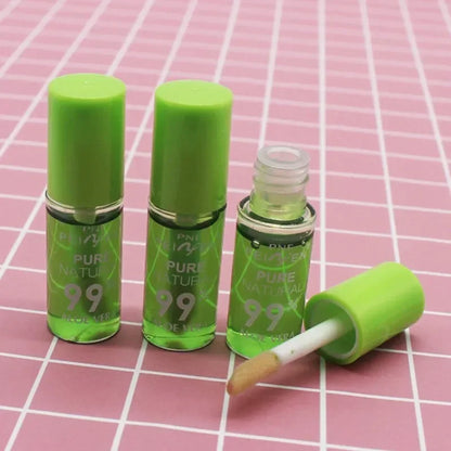 Moisturizing Natural Aloe Serum Lip Gloss Changable Color Portable Waterproof Long Lasting Nutritious Lips Care Lipstick