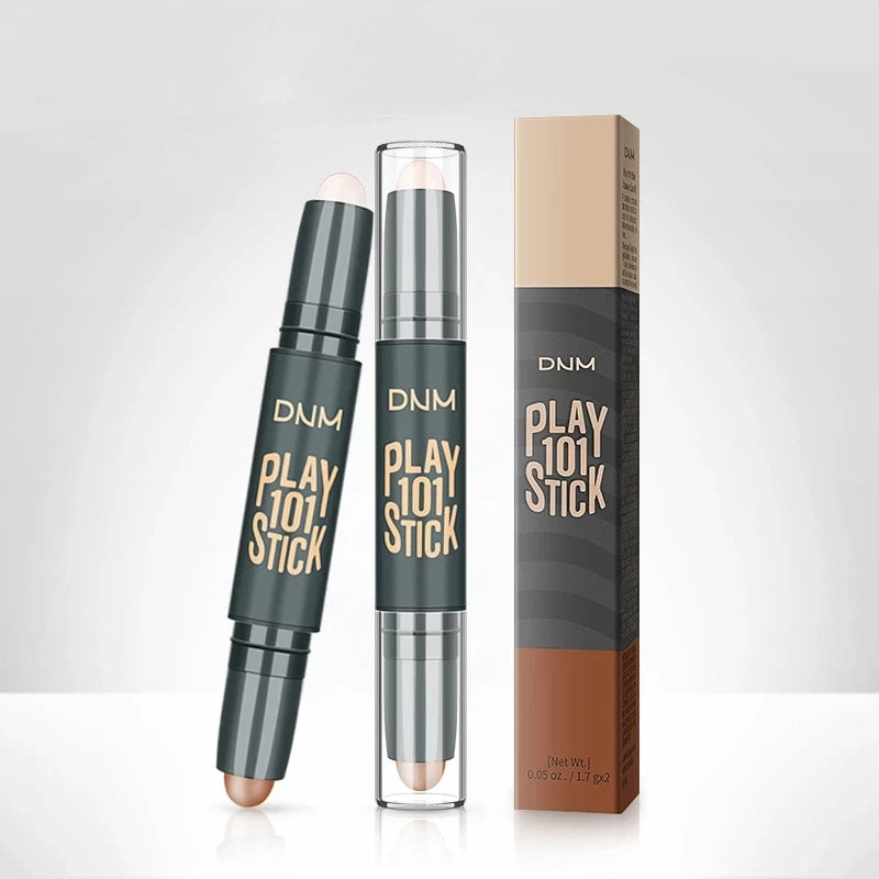 TWTUL Double-end Concealer Stick Face Foundation Concealer Pen Long Lasting Dark Circles Corrector Contour Concealers Stick Cosmetics