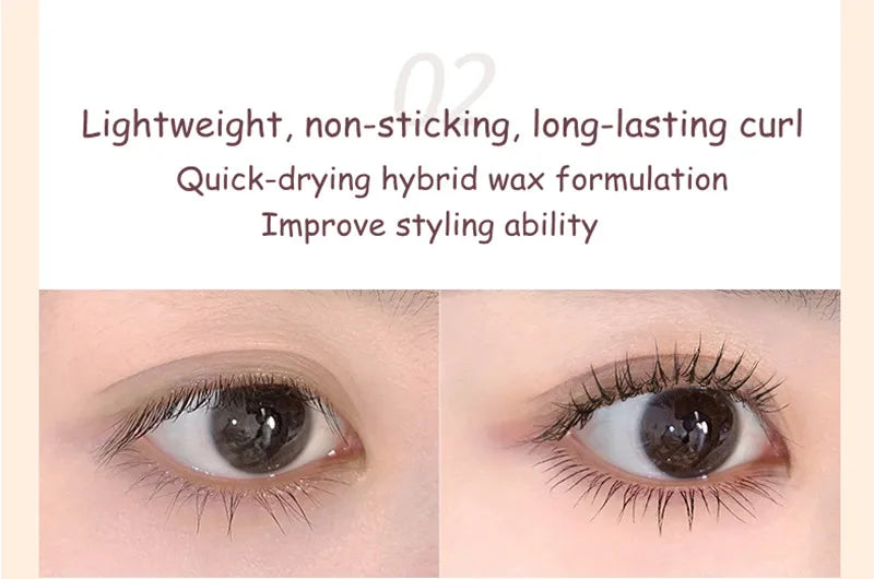 Judydoll Lashes Mascara Waterproof Silk Fiber Mascara Black Long Curling Eyelash Extensions Sexy Eyes Makeup Cosmetics