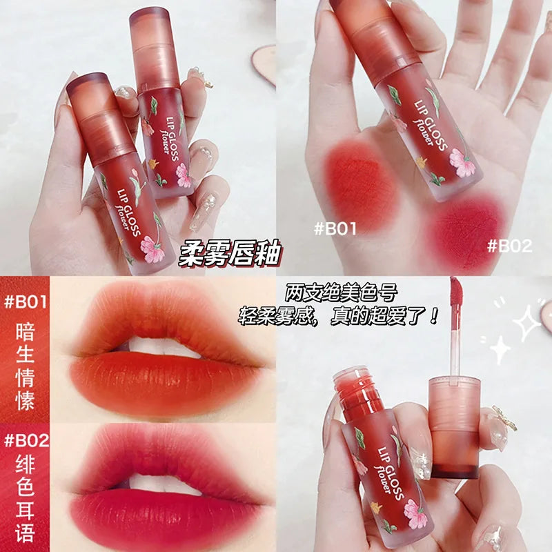 Manshili Crimson Carol Flower Series Gift Box holiday's Day Gift Set Makeup Set Confession Gift Box