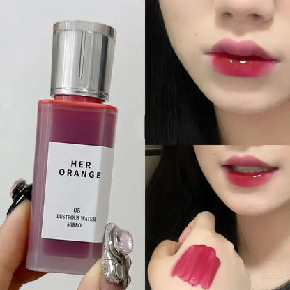 HERORANGE lip Gloss Non-stick Cup Lipstick Long-lasting Waterproof Lipstick Matte Lip Glaze Affordable Lipstick