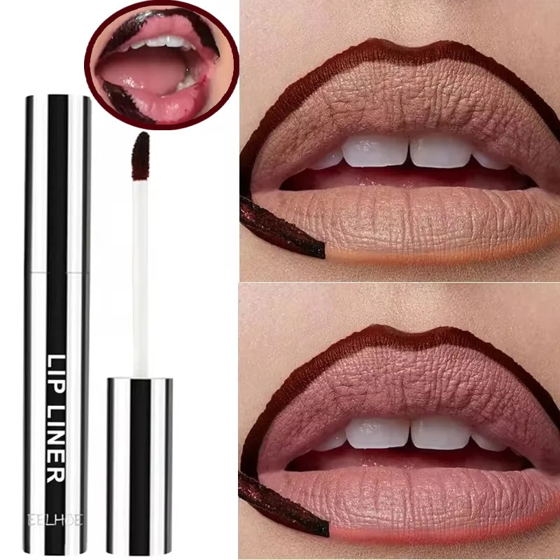 New Highly Pigmented Lip Liner Tattoo Matte Peel Off Enhance Lips Lip Liner Lasting Lip Stain Waterproof Transfer-proof Lipstick