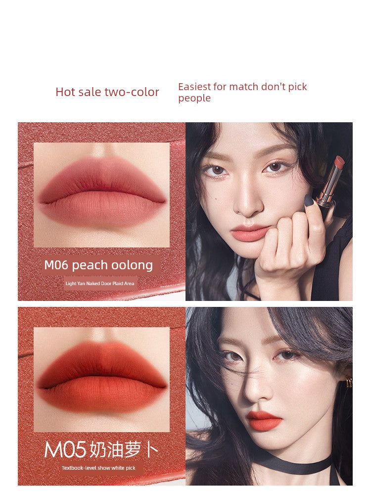 CARSLAN Fall and Winter Nude Color Series Plain White Lipstick
