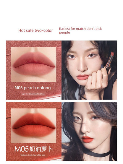 CARSLAN Fall and Winter Nude Color Series Plain White Lipstick