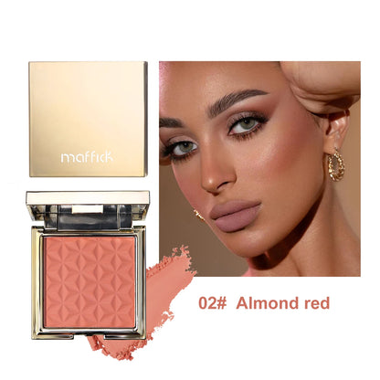 Gold box relief blush nude makeup orange lasting pink rouge makeup plate makeup powder