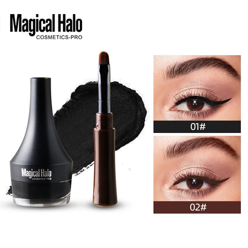 Eyebrow Cream Enhancers Waterproof Long-lasting Air-cushion Dye Brows Gel Tinted Makeup Eyebrow Pomade
