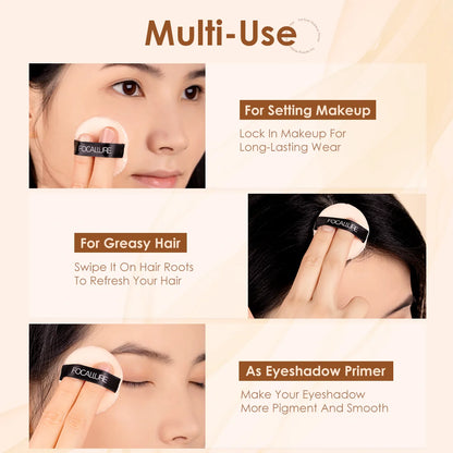 FOCALLURE Face Makeup Set Liquid Foundation Loose Powder Blusher Waterproof Long-lasting Full Coverage Concealer Women Cosmetics