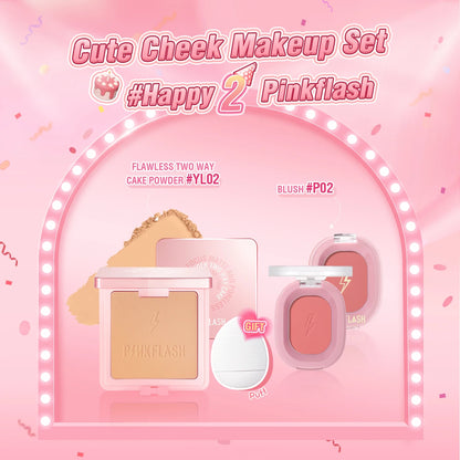 PINKFLASH 2 Anniversary Full Makeup Sets Waterproof Liquid Lipstick Face Concealer Eyeshadow Palette Mascara Eyebrow Cosmetics
