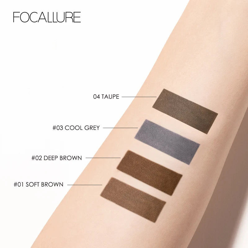 FOCALLURE 4 Colors Ultra Fine Eyebrow Pencil Waterproof Long-lasting Precise Eyebrow Enhancers Eye Brow Pen Makeup Cosmetics