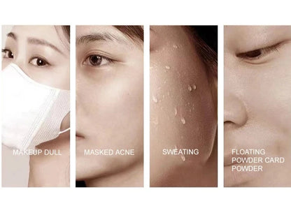 OCHEAL Whitening CC Air Cushion BB Cream Liquid Foundation Cream for Makeup Concealer Cushion for Face Make Up Cushion Compact