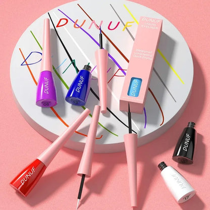 Blue Eye Liner Pen Eyes Makeup Long-Lasting Liquid Quick-Dry Eyeliner Pencil 18-color White Red Colorful Pen Make Up Cosmetics