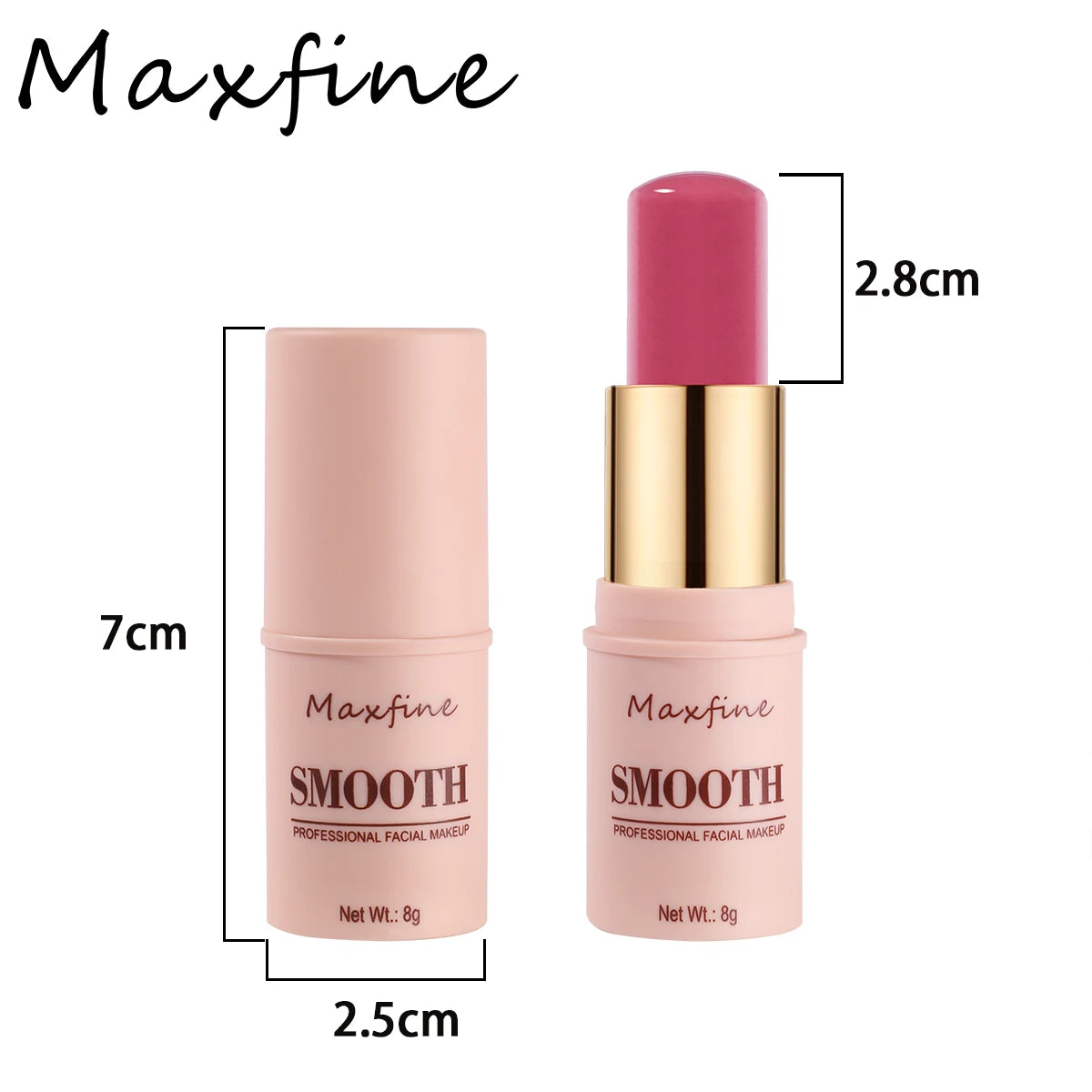 Multifunctional Highlight Contour Brightening Makeup Stick Primer Concealer Lazy Eye Shadow Blush Stick