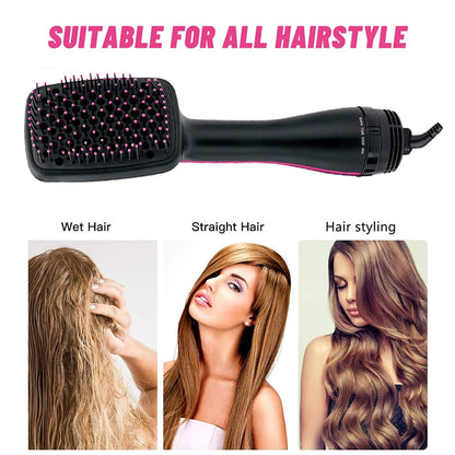 Hair Dryer Brush One Step Hair Blower Brush Electric Hot Air Brush Travel Blow Dryer Comb Professional Hairdryer Hairbrush