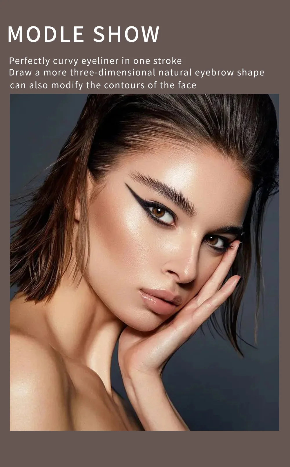 Eyebrow Cream Enhancers Waterproof Long-lasting Air-cushion Dye Brows Gel Tinted Makeup Eyebrow Pomade