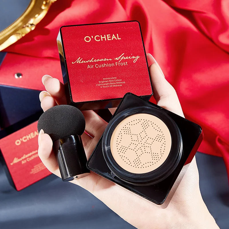 OCHEAL Mushroom Head Long-lasting Moisturizing Moisturizing Concealer Cushion BB Cream Barrier Liquid Foundation Beauty Cream
