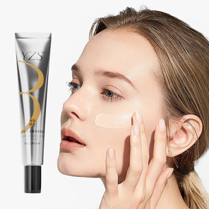 YZS Face BB Cream Makeup Primer Oil-control Base Concealer Eye Contour Spot Dark Circle Correcting Oil-Free Skin Foundation