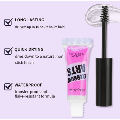 Waterproof Mascara Eye Shadows Long-lasting Fixed Eyebrow Quick-dry Hose Transparent Eye Black Korean Makeup Products