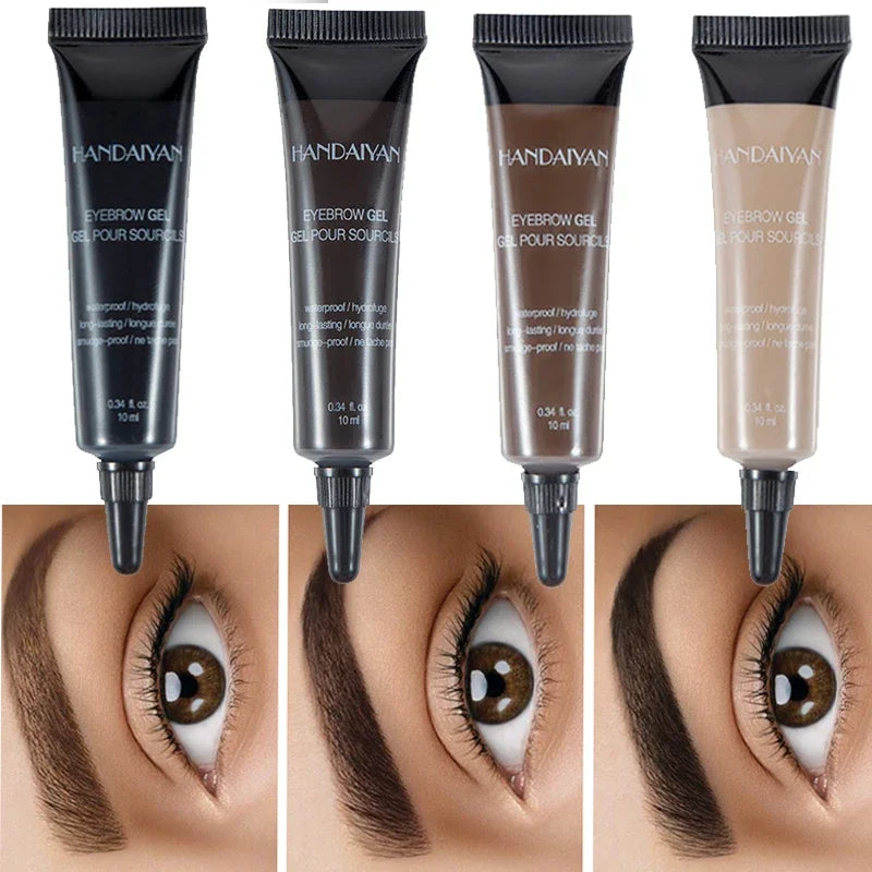 Pro Eyebrow Cream Gel Makeup Eyebrow Tattoo Pen Tint Long Lasting Waterproof Henna Eyebrow Gel cejas maquillaje