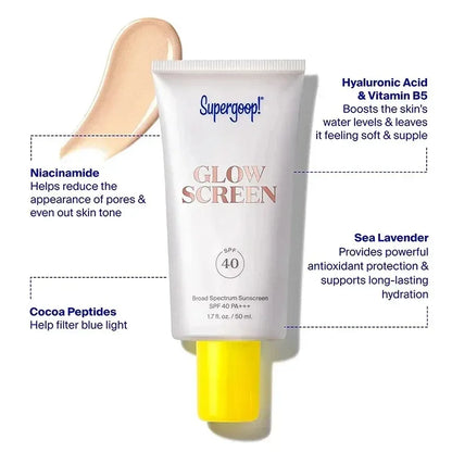 Facial Body Sunscreen SPF40 Brightening Face Protective Cream Oil-control Moisturizing Repairing Uv Protection Concealer 50ml