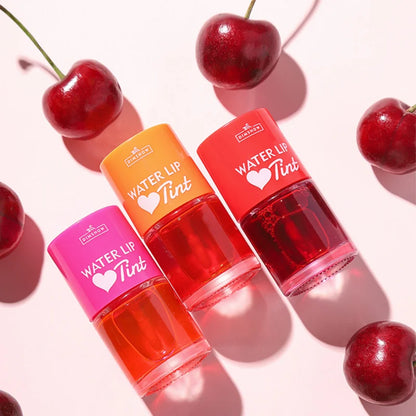 Moisturizing Liquid Lipstick Jelly Lasting Cherry Red Pink Lip Gloss Cherry Juice Mirror Dyeing Lip Gloss Glitter Lip Tint