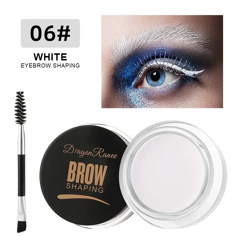 Matte Eyeliner Eyebrow Cream Gel Waterproof Long Lasting Contouring Brown Black Brow Cream Wild Eyebrows Cream Concealer